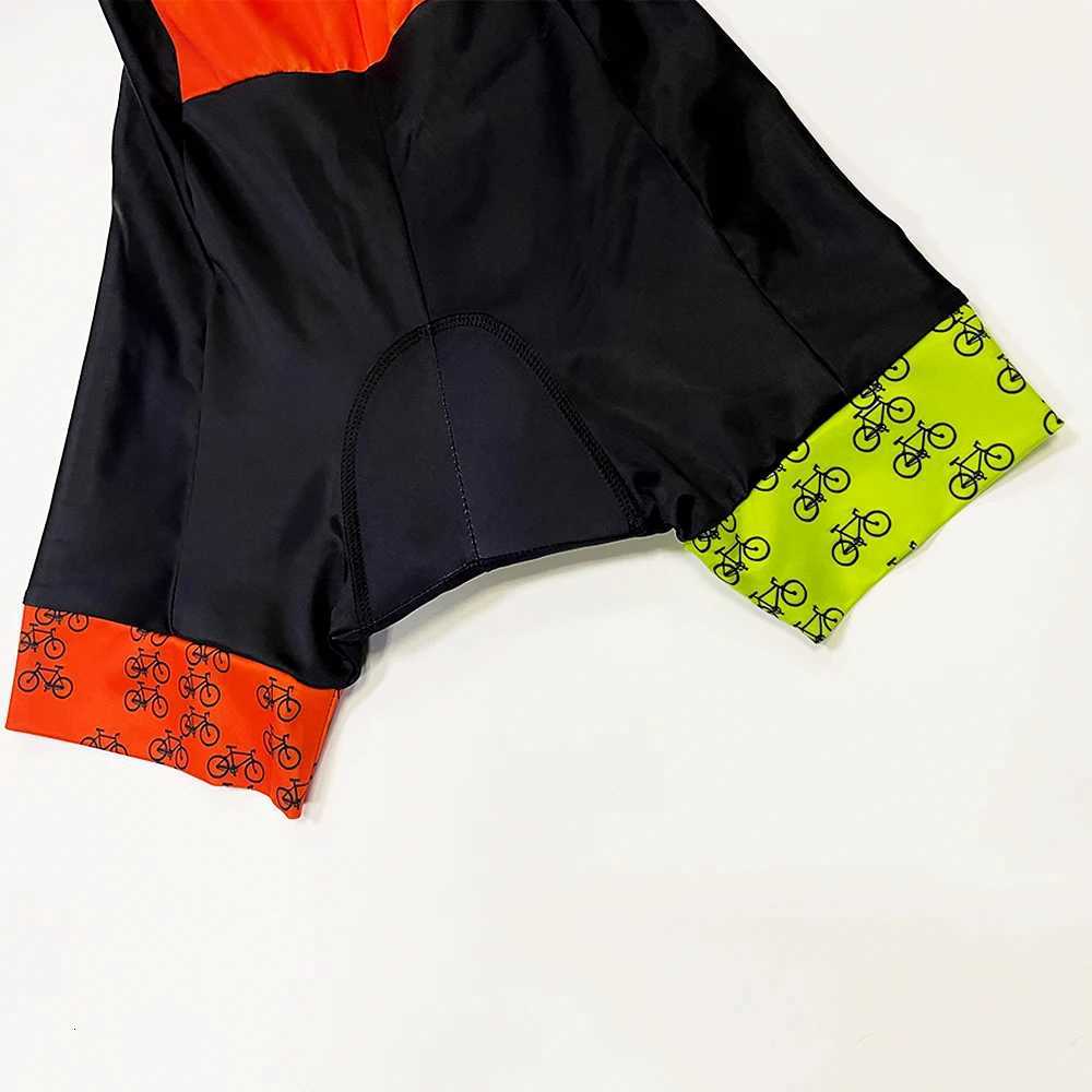 Cycling Skinsuit Women One Piece Bodysuit Summer Bike Speedsuit 3 Pockets Triathlon Jumpsuit Conjunto Ciclismo Mujer TrisuitT251024