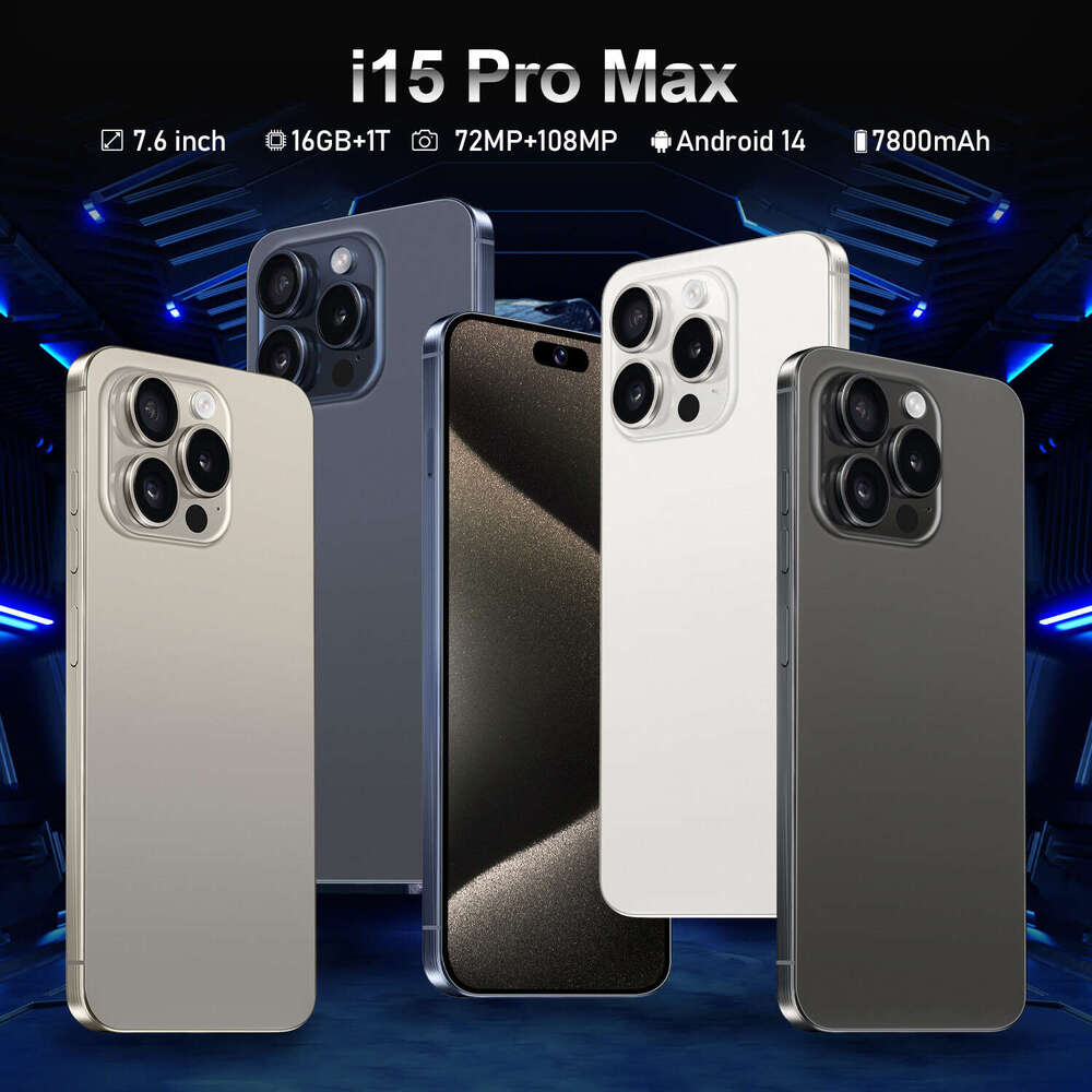 New I Pro Max Phone Inch GB True G All In One Metal Brushed Frame