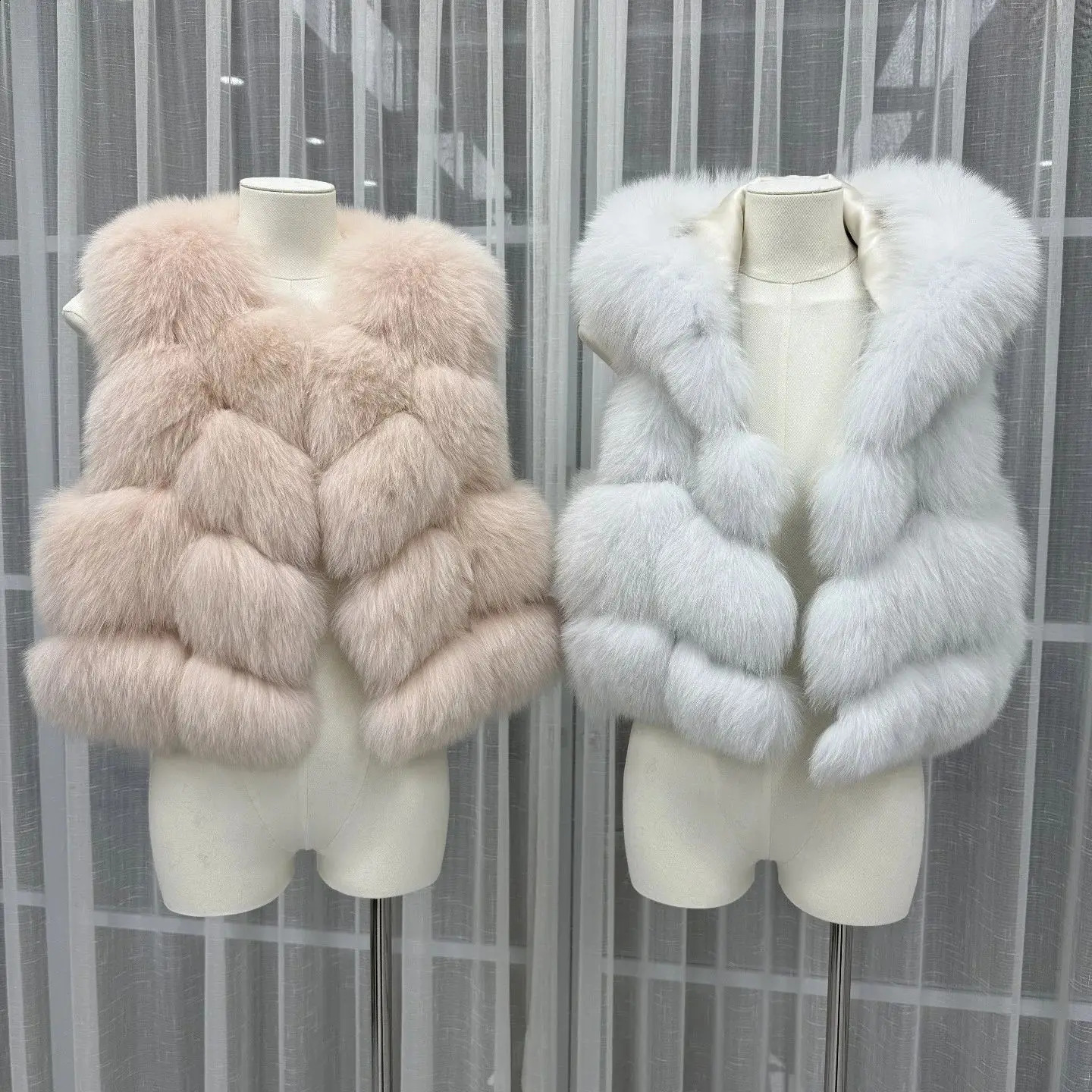 Natural Fur Vest Women Winter Coat Fashion Hoodies Thick Warm Female Short Real Sheepskin Genuine Jackets y251018