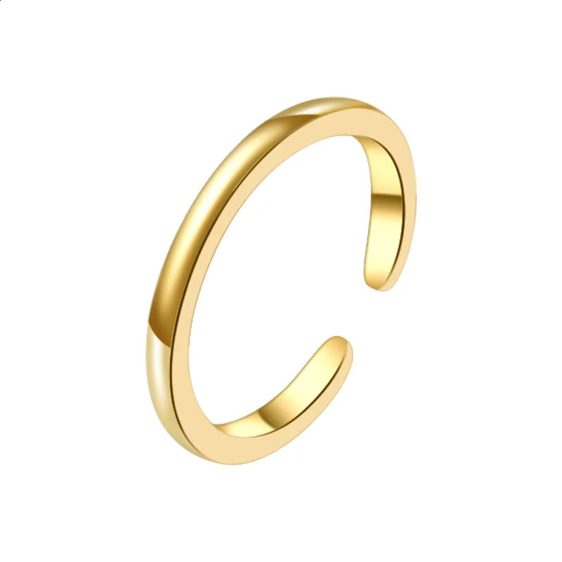 3pcs Gold Plated Zircon Toe Ring for Women Girls Classic Adjustable Fashion Summer Beach Foot Jewelry 251014