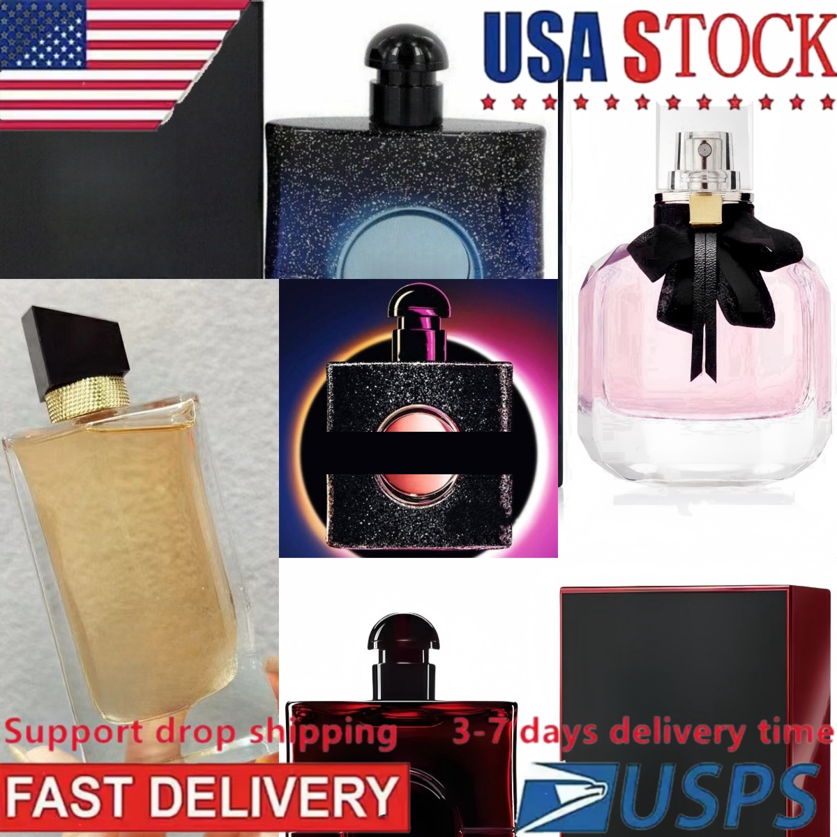 Perfume Designer Cologne Women Perfumes Intense Eau De Parfum Spray 90ml Long Lasting Good Smell Parfum Female