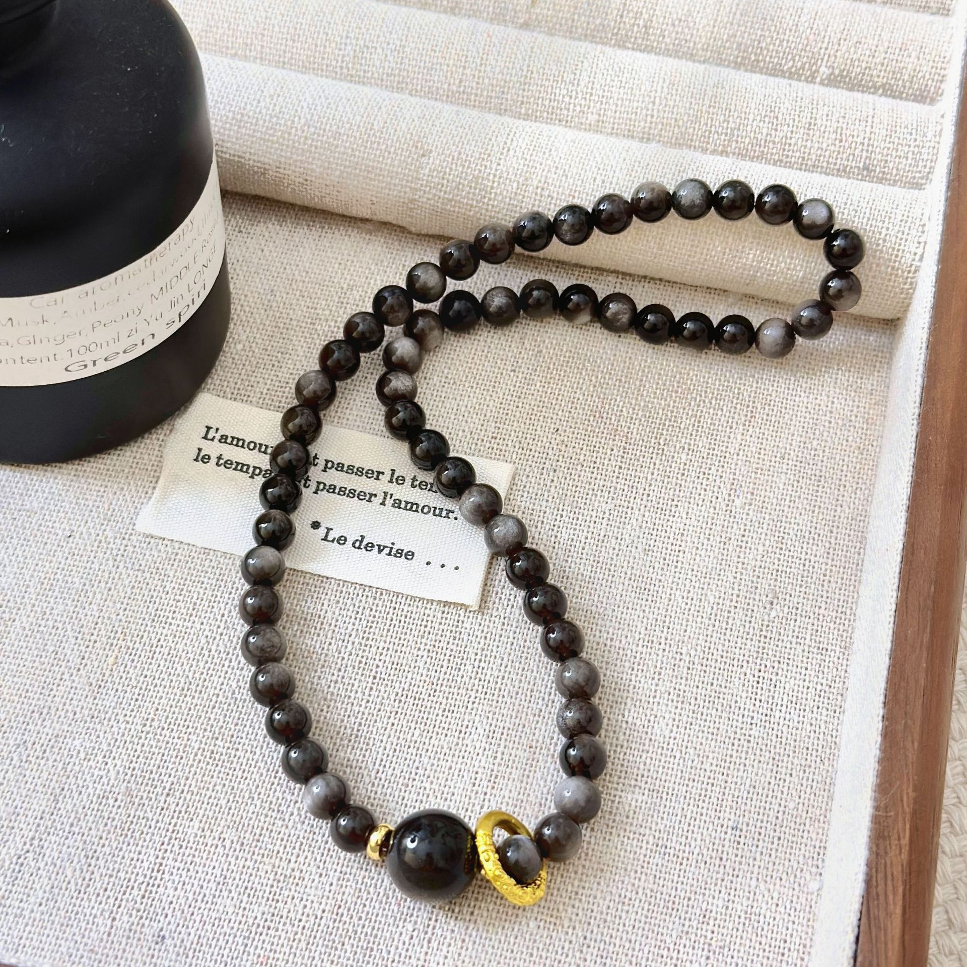 Elegant Double Layer Beaded Jewelry for Women: Unique Design Inspired by Traditional Art
