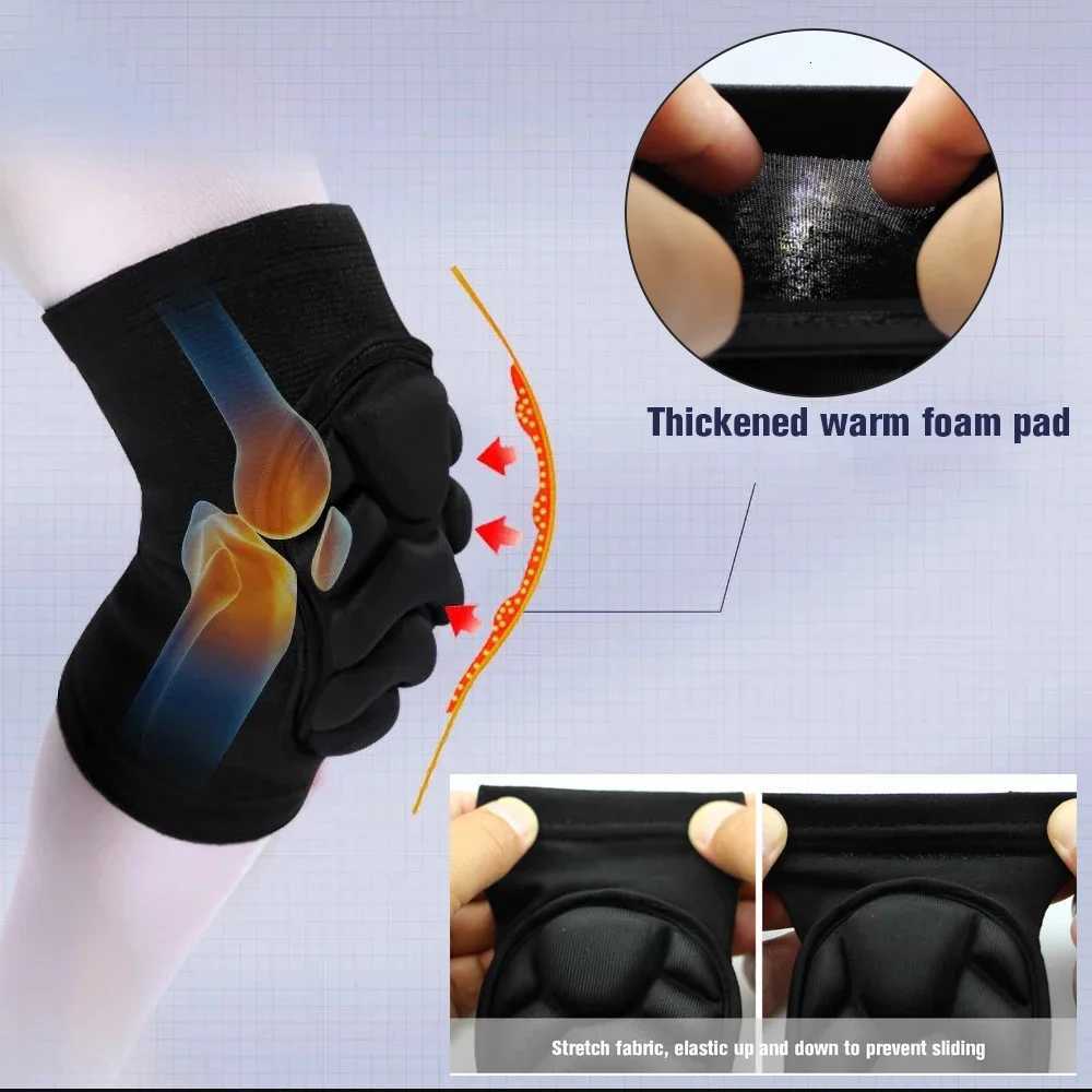GOMOREON 1Pair Thick Sponge Kids Knee Pads Elbow Sleeves Guard Collision Avoidance Sport Protective Kneepad Skate Soccer CyclingW251024