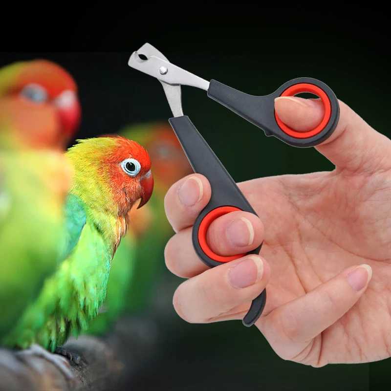 Pet Nail Clippers Cutter Parrot Nail Trimmer Scissors for Dogs Cats Birds Guinea Pig Animal Claws Paw Cutter Bird Parrot Shear Z20251024