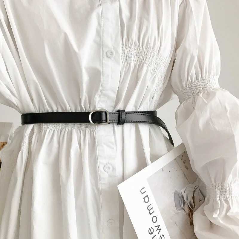 Men Belt Casual Simple Perforated WomenS Belt Paired With Jeans MenS Belt Pu Leather Belt W251024