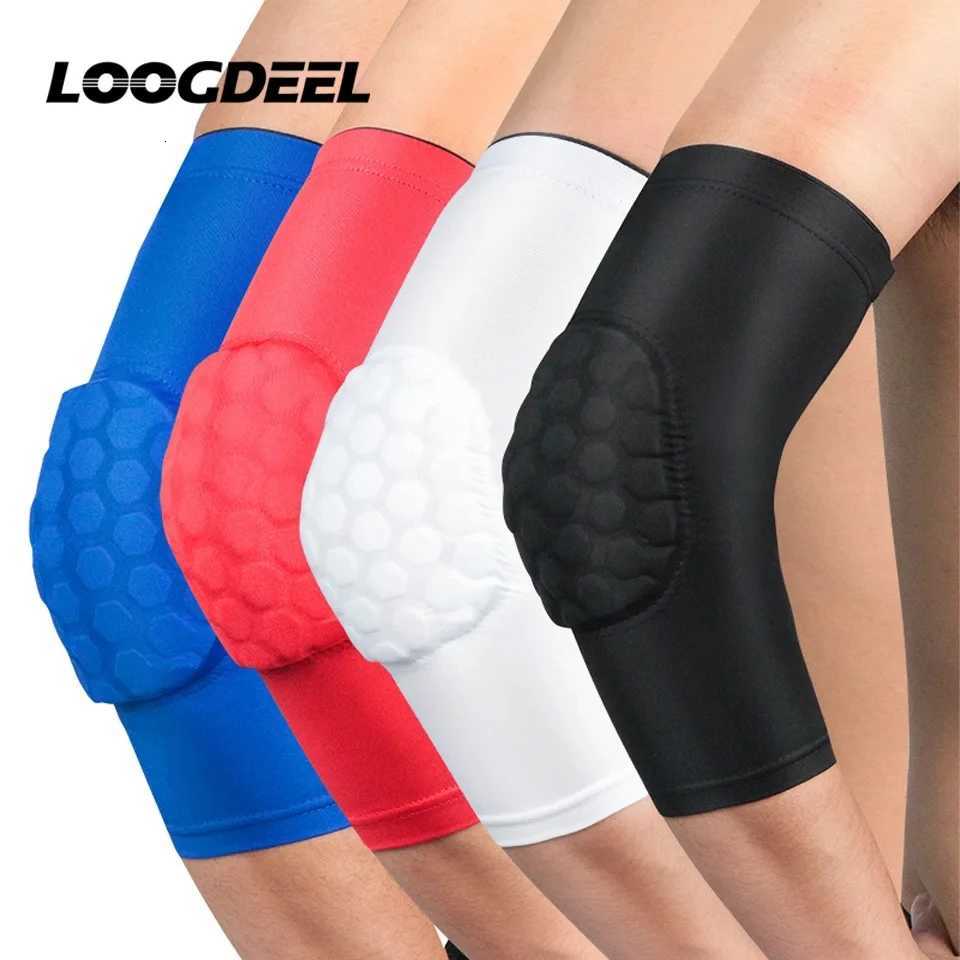 LOOGDEEL 1PCS Elastic Gym Sport Basketball Arm Sleeve Shooting Crashproof Honeycomb Elbow Support Pads Elbow Protector GuardW251024