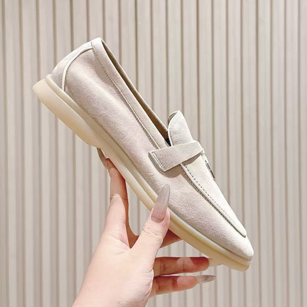 Designers Men womens loafers Top Quality 100% Suede luxury Slip-On Flats Loafers Dress Shoes with box Size 35-45 Charms Walk Loafers party Classic Men Wedding shoes