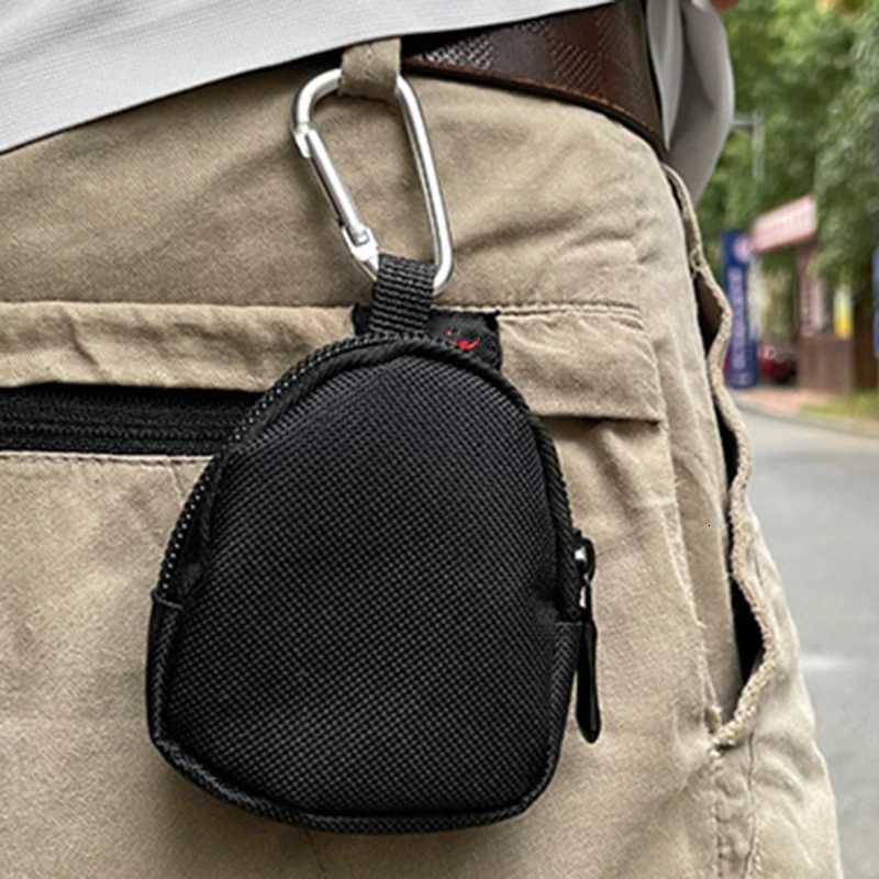 Mens key bag change bag mini bluetooth headset bag pet snack bag outdoor sports fanny bag multifunctional storage bag Z251023
