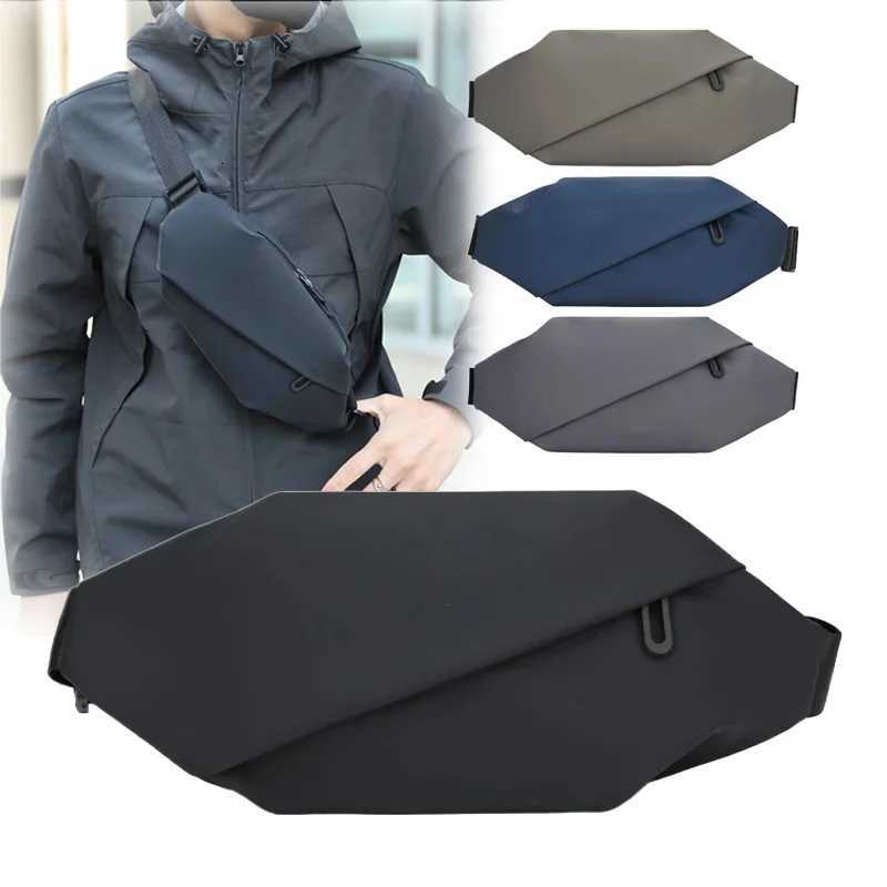 Men Minimalist Outdoor Sports Running Jogging Waist Bag Man Waterproof Fanny Pack Stylish Cross Body Belt Bag Waist Bag for MenL251024