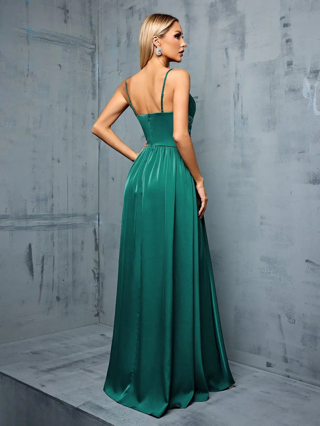 New Arrival Green Evening Formal Dress Sweetheart Straps Sequins Sash A-line Prom Pageant Party Gowns Christmas Robe De Soiree