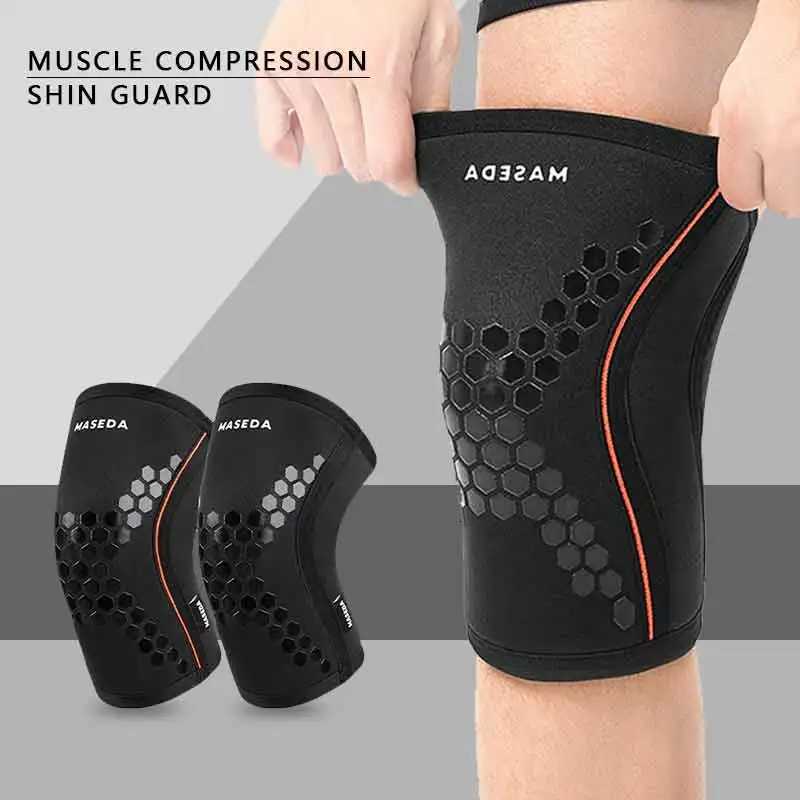 1pcs Knee Sleeve Compression Knee Braces for Cross Training Weightlifting Powerlifting Squats Basketball Supportive Knee GearW251024