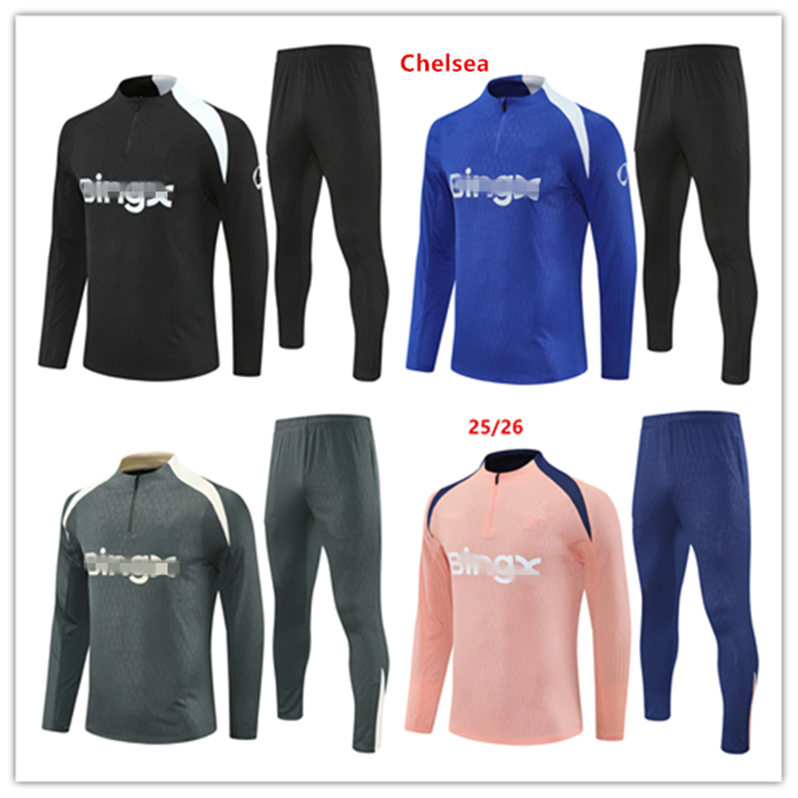 25 26 27 cfc tracksuit Soccer Jersey jerseys cfc Training suit HAVERTZ ZIYECH CHILWELL 2025 2026 football shirt WERNER kits HUDSON ODOI KANTE maillot