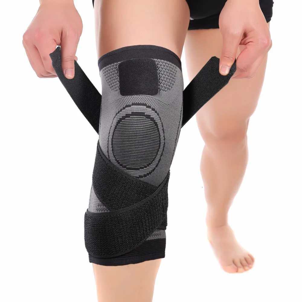 Sports Fitness Knee Pads Support Bandage Braces Elastic Nylon Sport Compression Sleeve for BasketballW251024