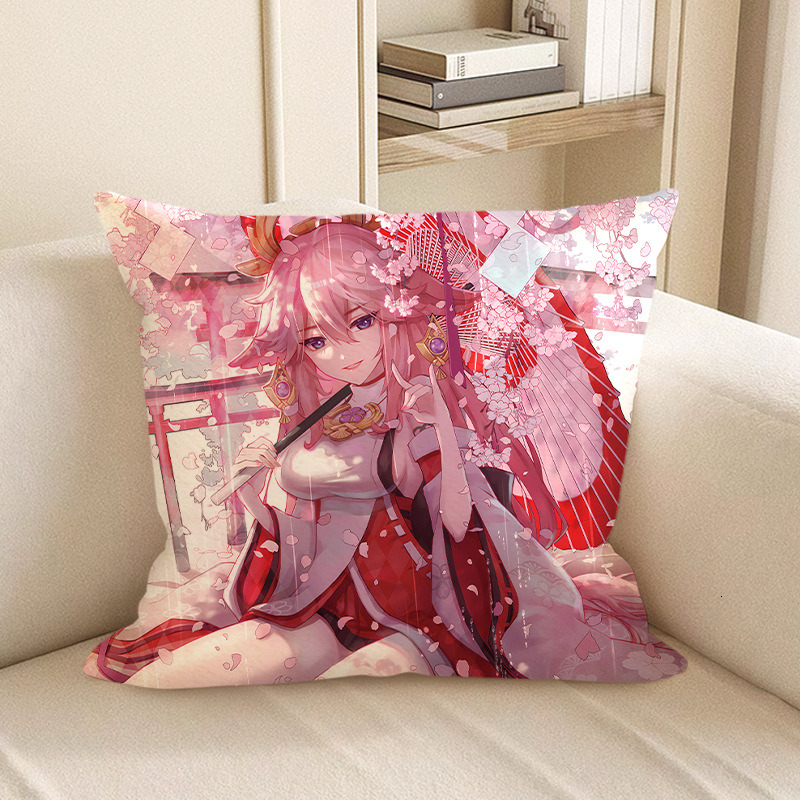 Bazhong Shenzi Pillow Dormitory Bedhead Pillow Animation anime Living Room Sofa Cushion Lunch Rest Cushion Pillow Case