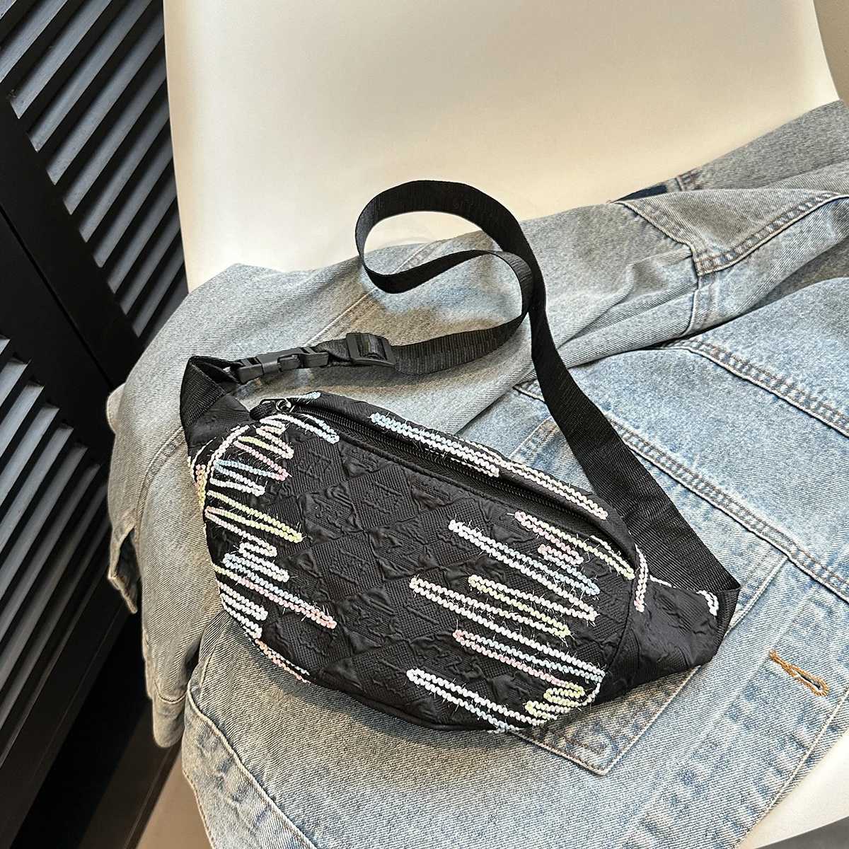 Waist Bag Crossbody Fanny Pack Sports Festival Workout Traveling Running Casual Wallets Waist Pack Phone Bag Belt BagsL251024