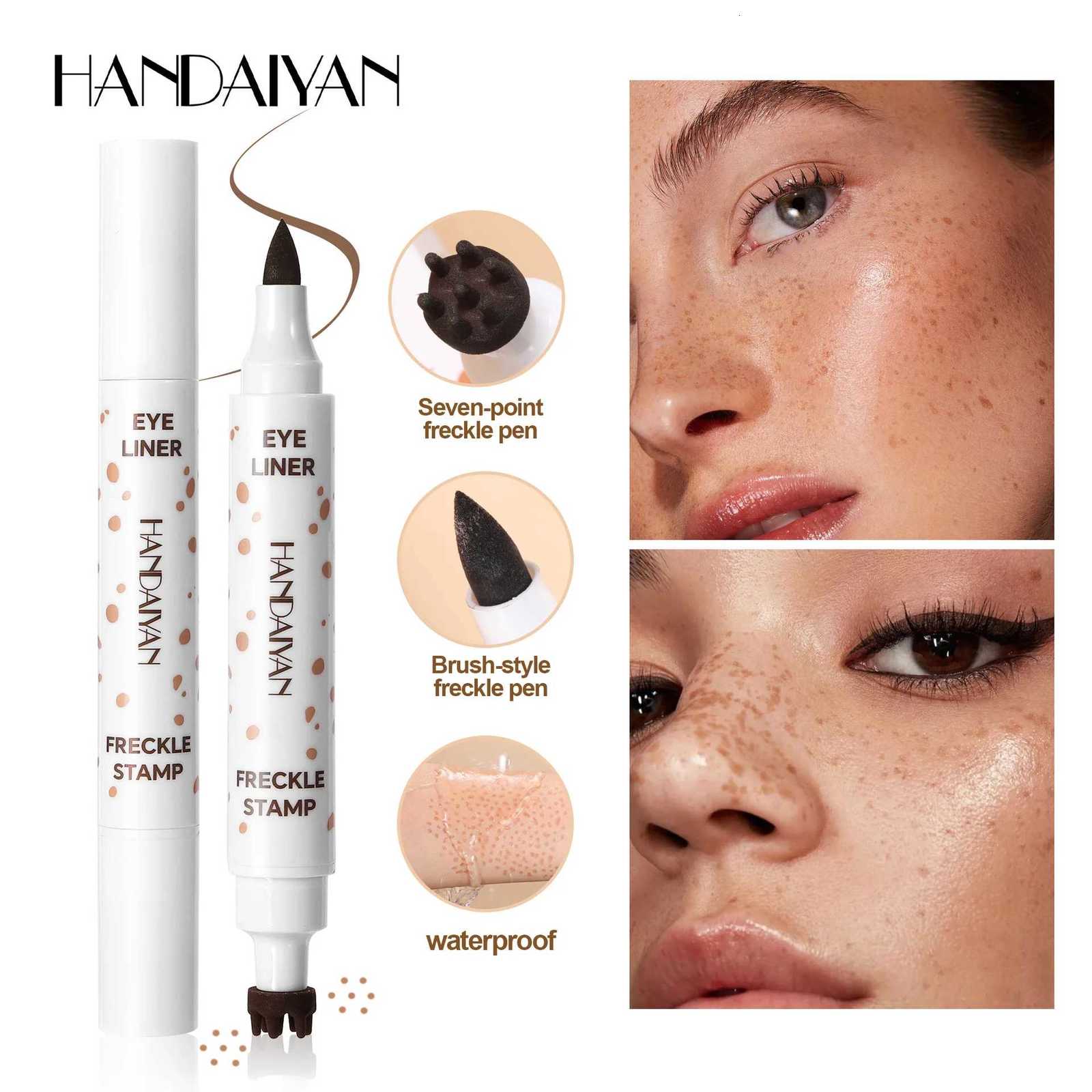 Waterproof Freckle Pen Natural Lifelike Simulation Fake Spot Long Lasting Face Dot Spot Pen Eyeliner Durable Makeup CosmeticsL251024
