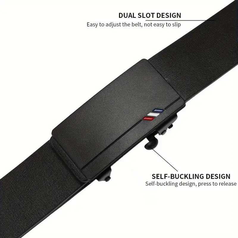 New Product Belt MENS High Quality Toothless Automatic Buckle Casual Men Belt MENS Business Fashion Belt W251024