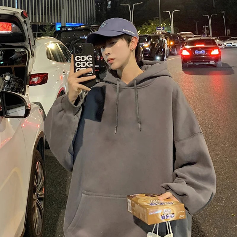 Autumn Anime Crane Printed Pullover Hoodies For Men Hip Hop Fashion Graphic Hooded Sweatshirts Aesthetic Y2K Hoodie Clothes 251018