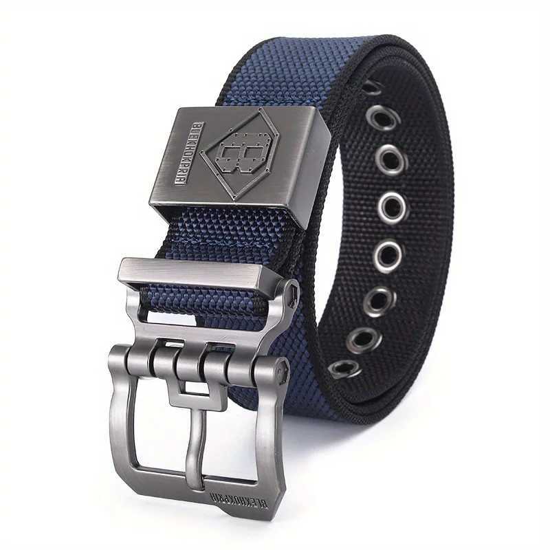 Men Belt Nylon Army Belt Outdoor High Quality Alloy Pin Buckle Mens Training Hunting Military Canvas Belt for Jeans Denim Cargo W251024