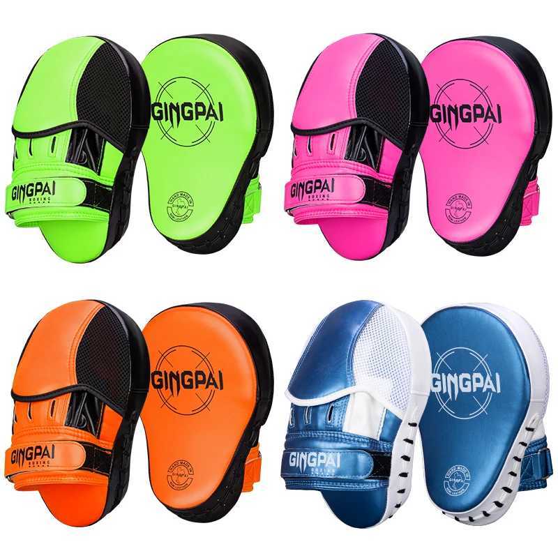 Professional Boxing Target Handle Taekwondo Muay Thai Training Equipment Children Hit The Target Accompany Sparring Boxing Pads Y251023
