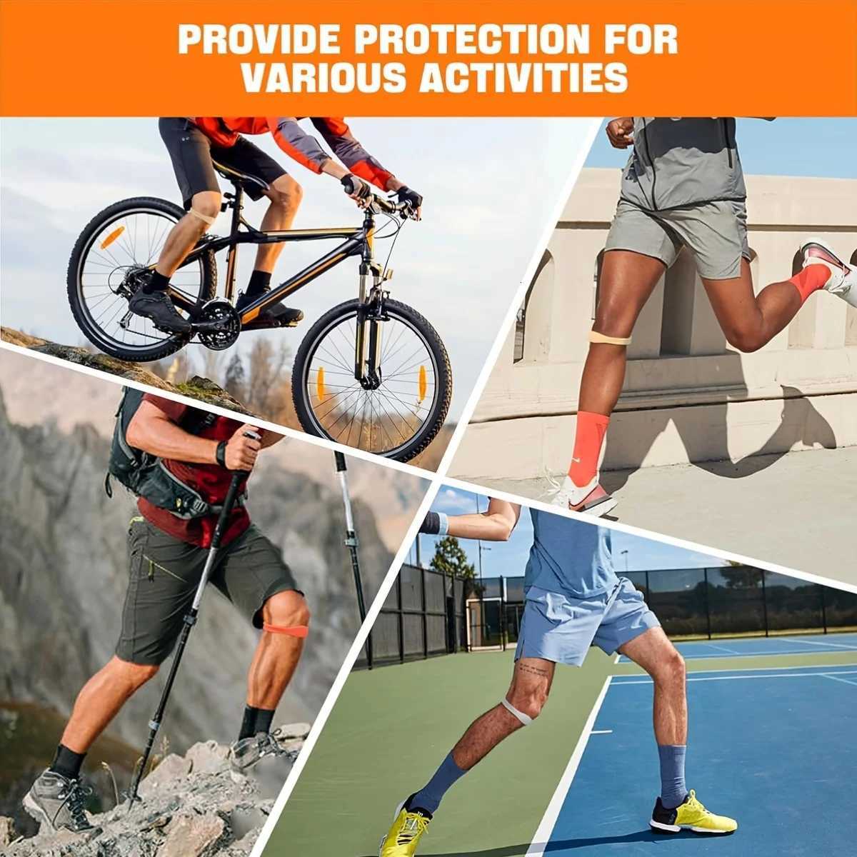 2PCS high elasticity compression knee pad patella strap suitable for sports knee pads with shock absorption and stabilityW251024