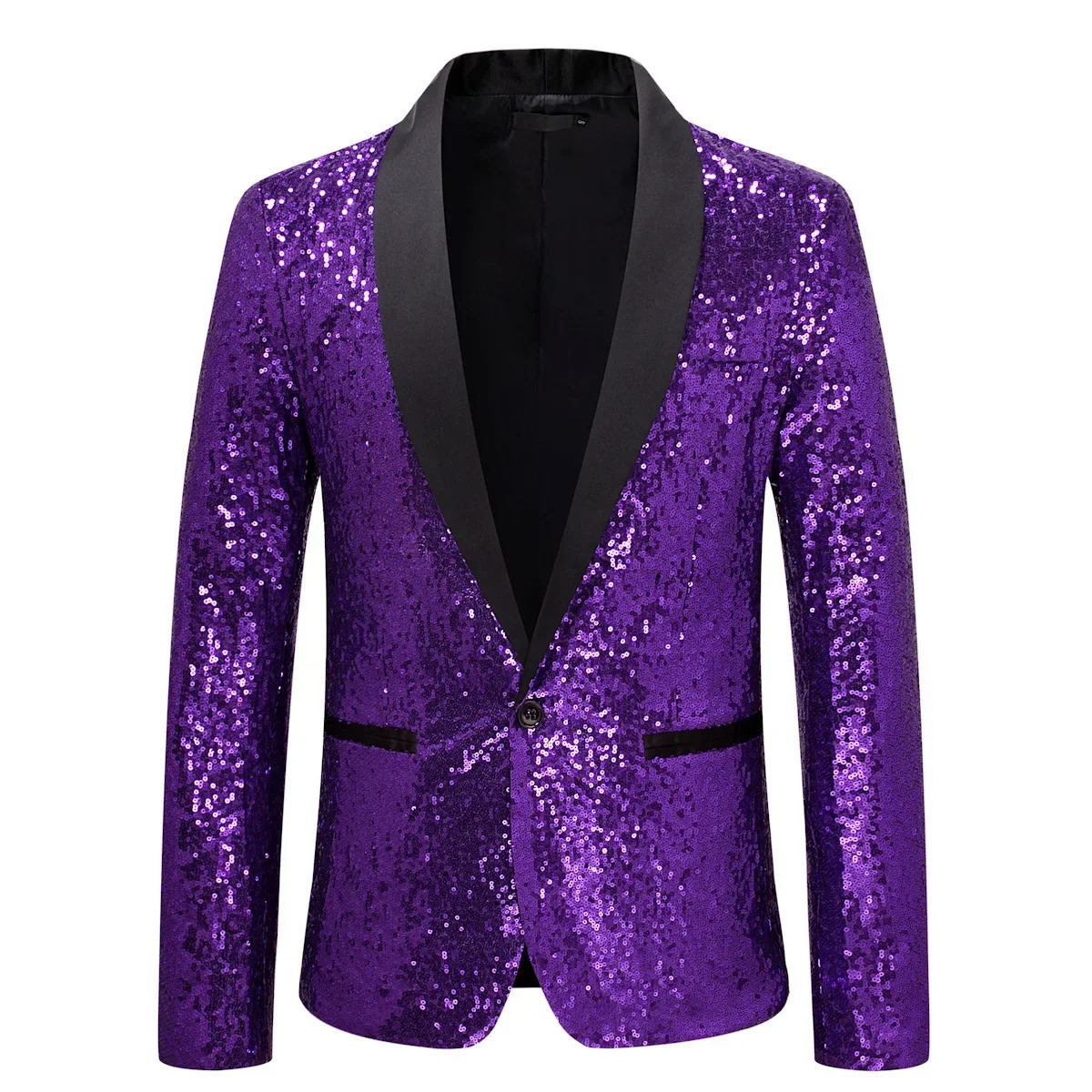 Shiny Sequin Mens Suit Jacket Casual Style Bright Effect Special Offer Arrival CrossBorder Elegant Outerwear 251023