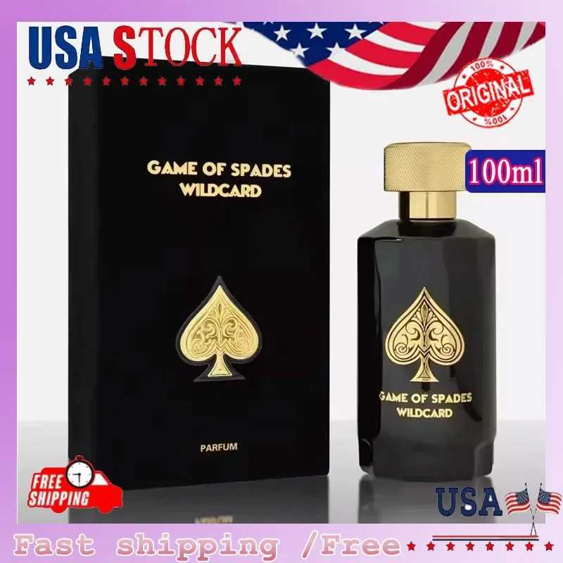 100ml Jo Milano Paris Game of Spades Wildcard Eau De Parfum Spray for Unisex Original Perfume Lasting Floral Pheromones Cologne W251024