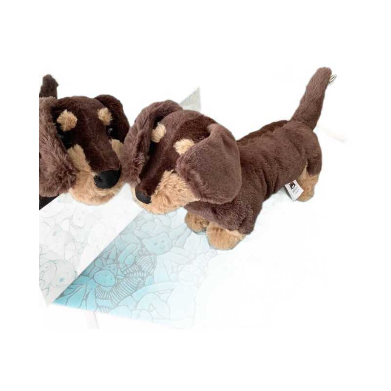 2025 Christmas Gift Plush Toy Genuine Sausage Dog Doll with All Three Labels Complete Gift Item UK Jc Black Friday Online