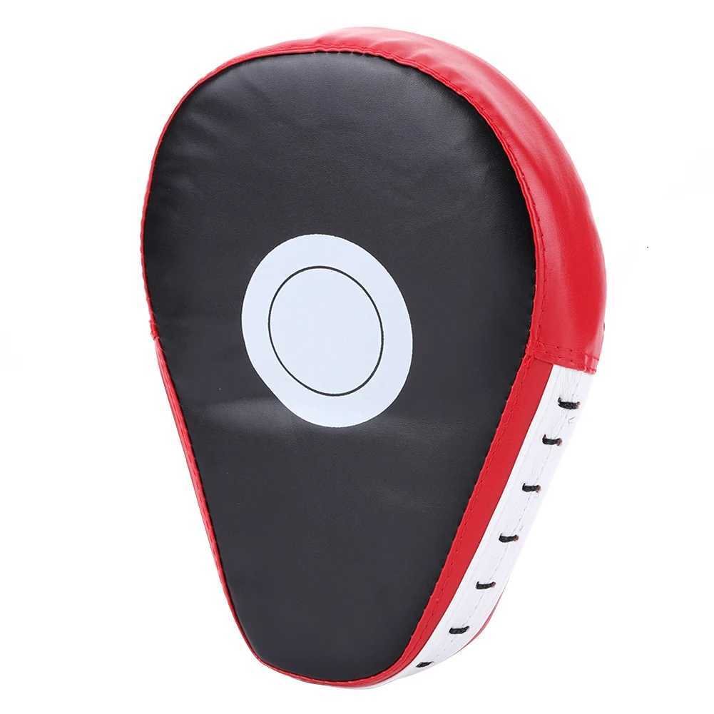 Curved Boxing Hand Target PU Leather Curved Punching Target Bag Breathable Kick Boxing Gloves Pad for Martial Art Sanda Training Y251023