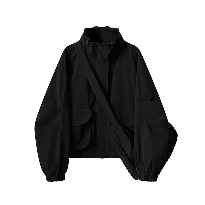Female Fitting Casual Time American Style Assault Jackets Womens Spring Autumn Hooded Zipper Workwear Windbreaker Coat 251021