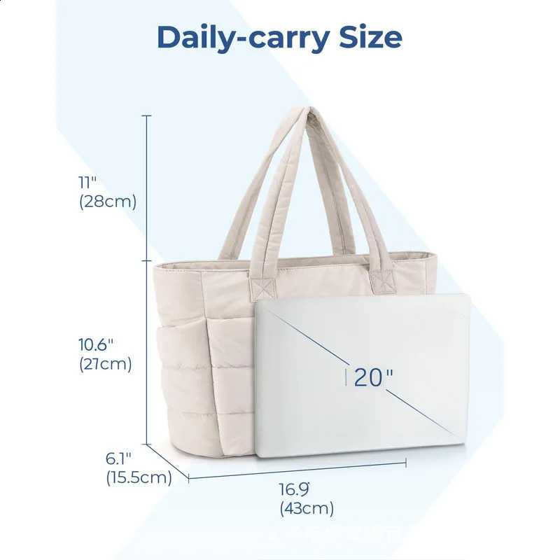 Large Capacity Tote Bag Versatile Handbag for Women Commuting Messenger Shoulder Multiple Pockets Mummy 251018
