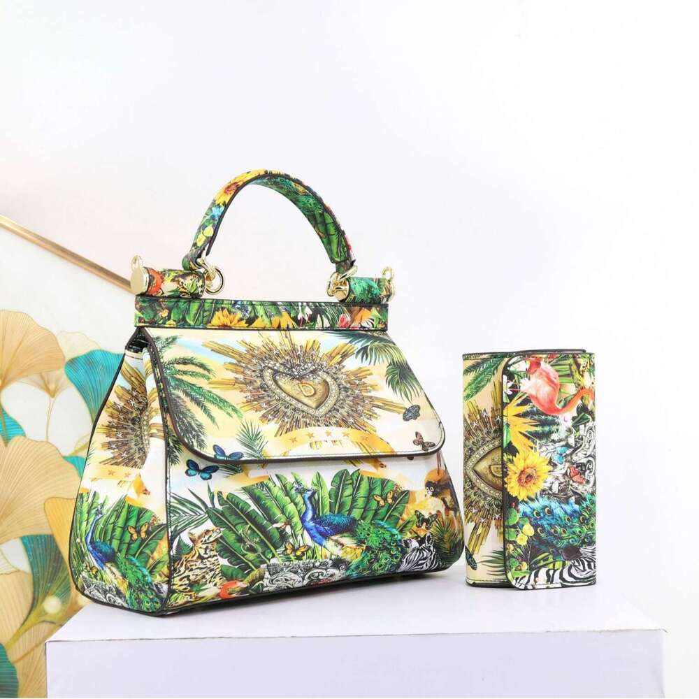 Fashion Printed Textured Light Designer Bags Luxury Women's Bag Ladies Handbag