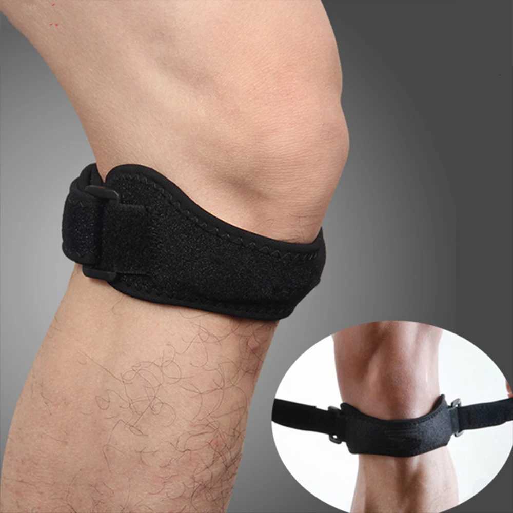 1PCS Adjustable Patella Kneecap Band Knee Tendon Strap Protector Knee Pad Running Sports Cycling Gym Knee SupportW251024
