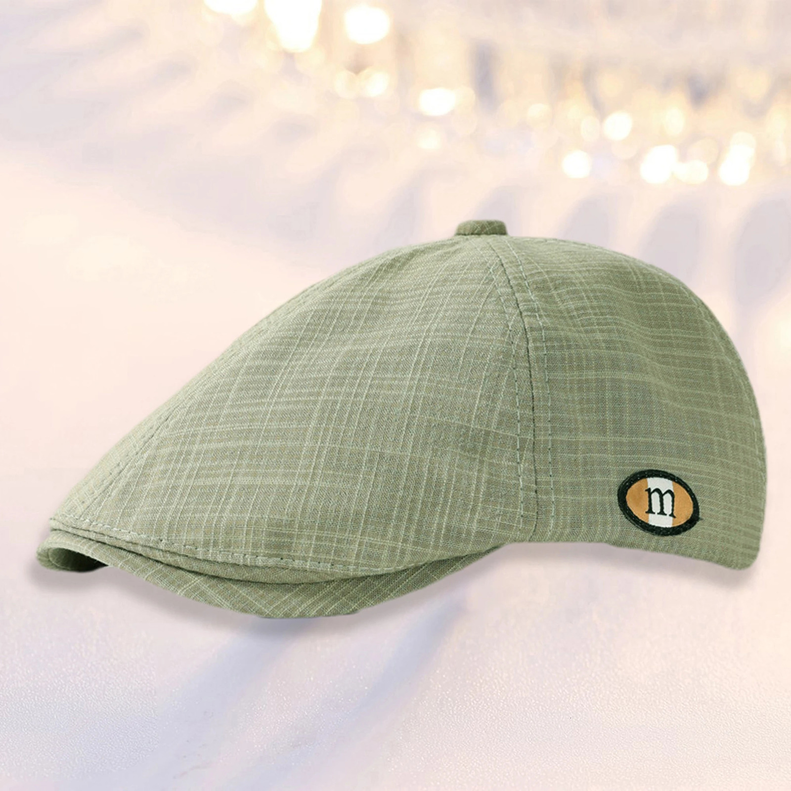 Classic Plaid Baker Boy Cap Retro Gatsby Hat Vintage Herringbone Duckbill Beret sboy Ivy Cap for Men Women 251021