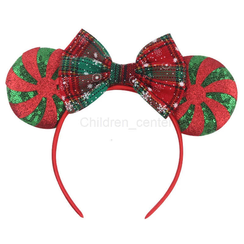 Disney Christmas Stitched Patterned Winter Headpiece Featuring Sparkling Details from Mickey & Friends Collection designer