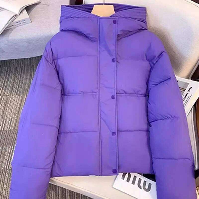 2025 New Women Jacket Winter Parka Down Cotton Jacketsloose Thick Warm Hooded Parkas Casual Long Coat Waterproof Outwear Womens Coat
