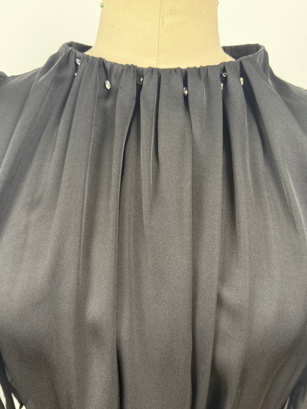 High-Quality Comfortable Premium Light Luxury Silk Dress JYL37022