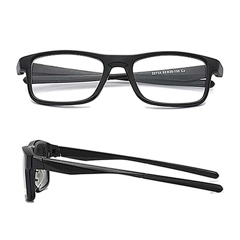 6 In 1 Corrective Glasses With Clips On Sunglasses Men Women No Screw Frame Spectacles Prescription Custom For Myopia F010T251024
