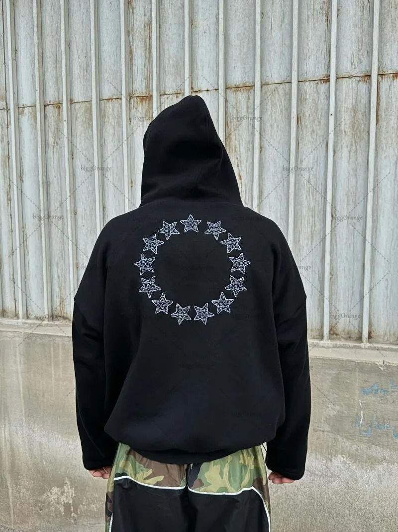 Harajuku Vintage Letter Print Street Loose Sweatshirt Women Y2K 2025 Hip Hop Camouflage Rock Casual Fashion Oversized Hoodie Men 251018