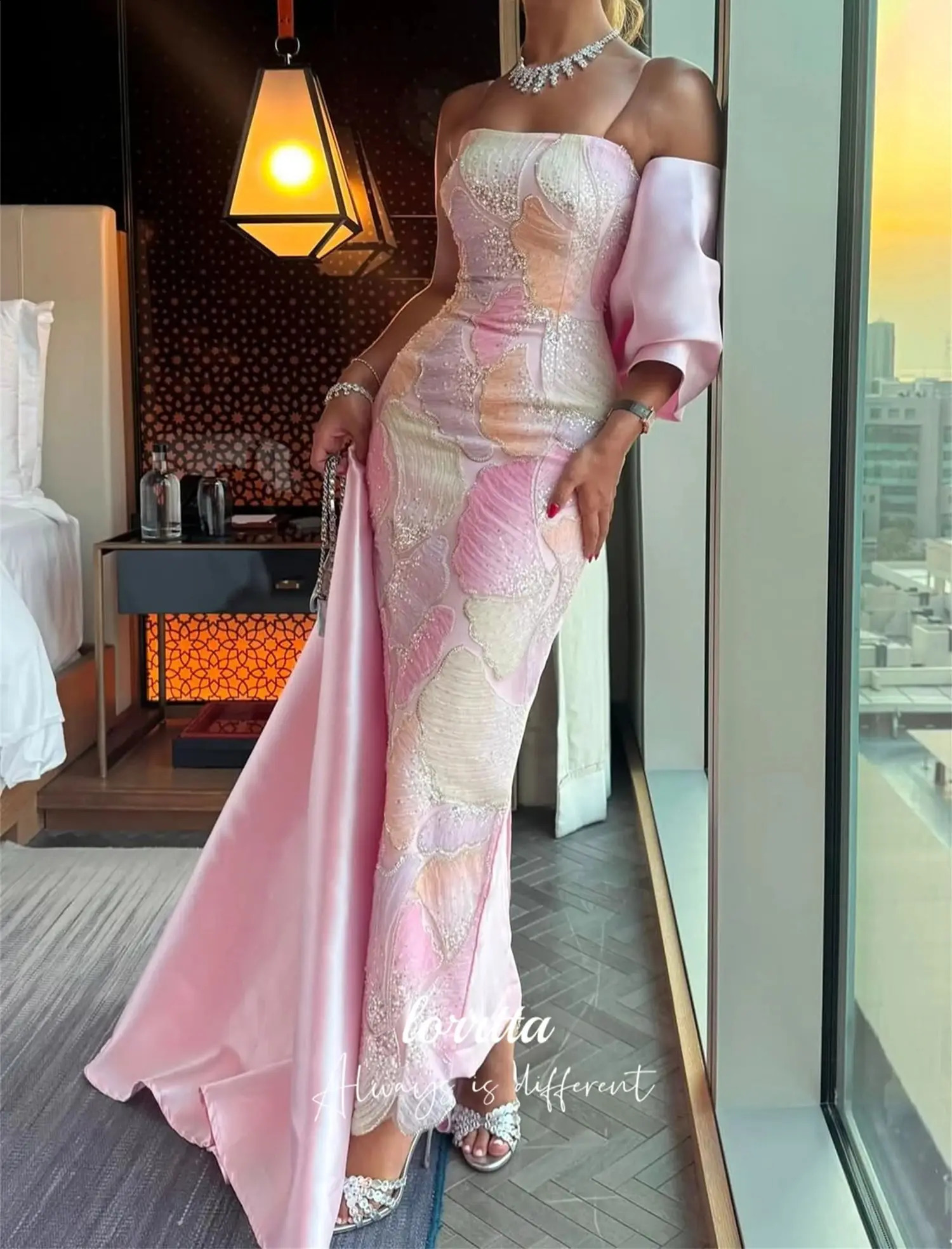 Lorrtta Customized Special Occasion Dress Evening Dresses Woman Happy Sharon Dresses Mermaid Prom Dress 251023