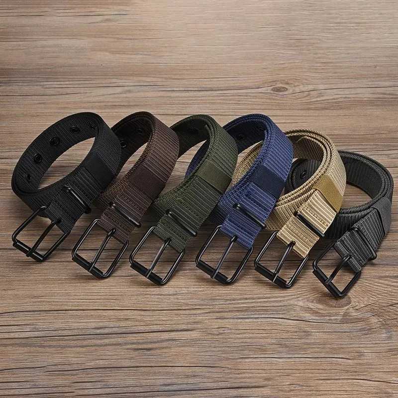 2PC Mens Super Durable Nylon Belt With Quick Release Buckle Suitable for Daily Workwear Versatile for Both Men and Women W251024