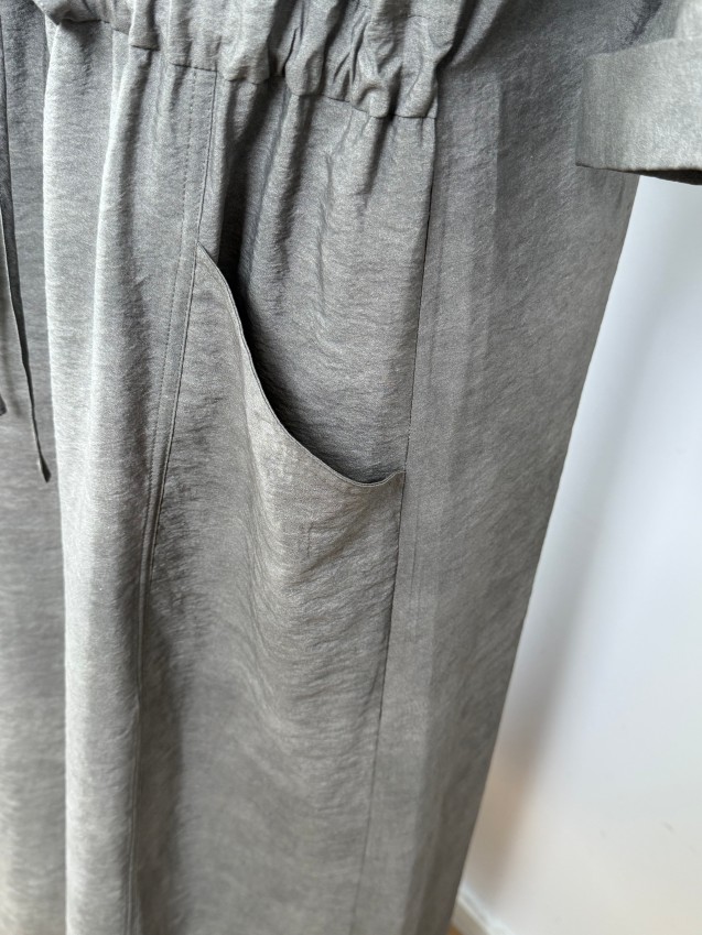 Simple, Sophisticated, and Elegant Light Luxury Silk Machine-Washable Workwear Dress JYL51014