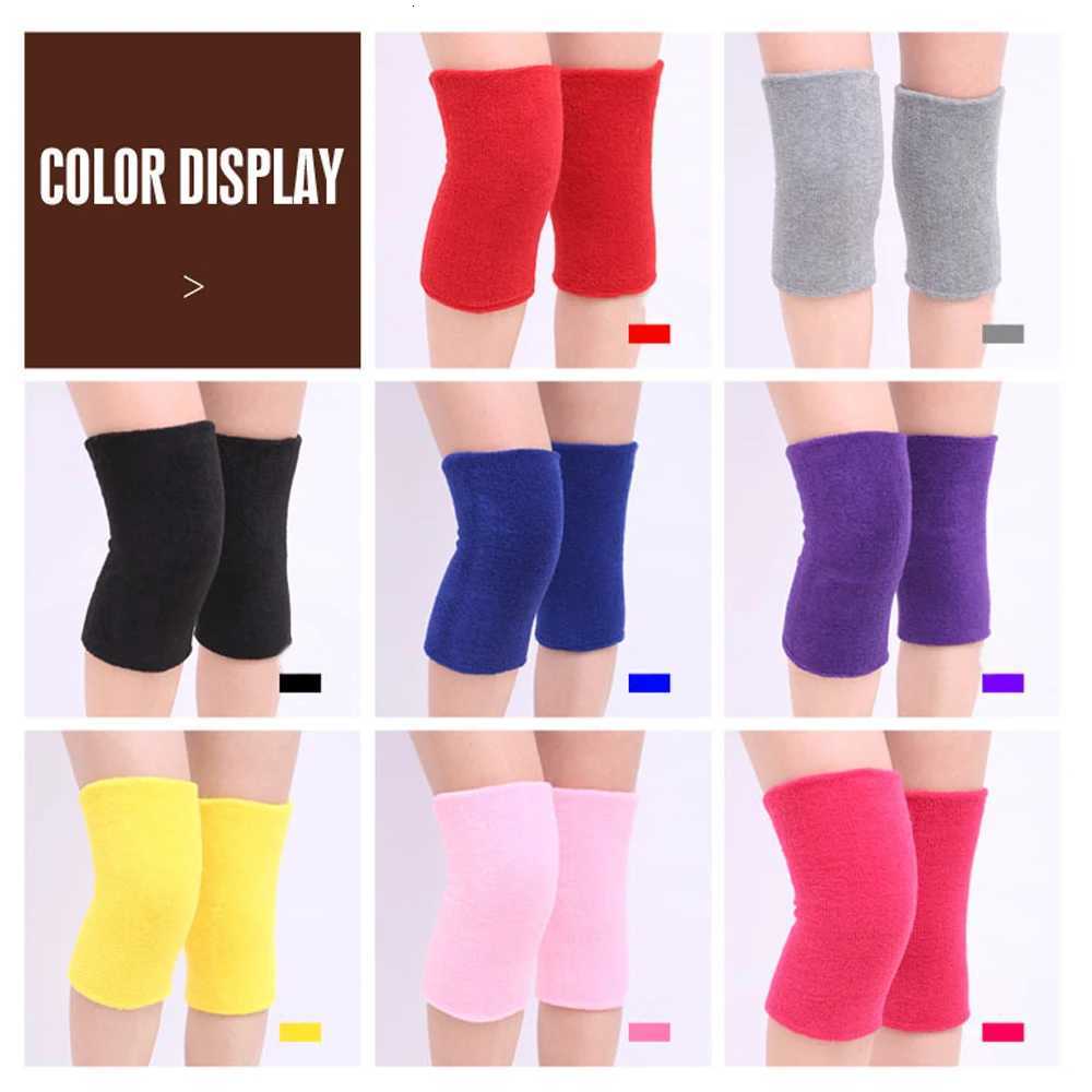 Unisex Elastic Towel Knee Pads Elderly Knee Barce Support Sports Warm Thermal Knee Sleeves for Arthritis Relief 1PairW251024