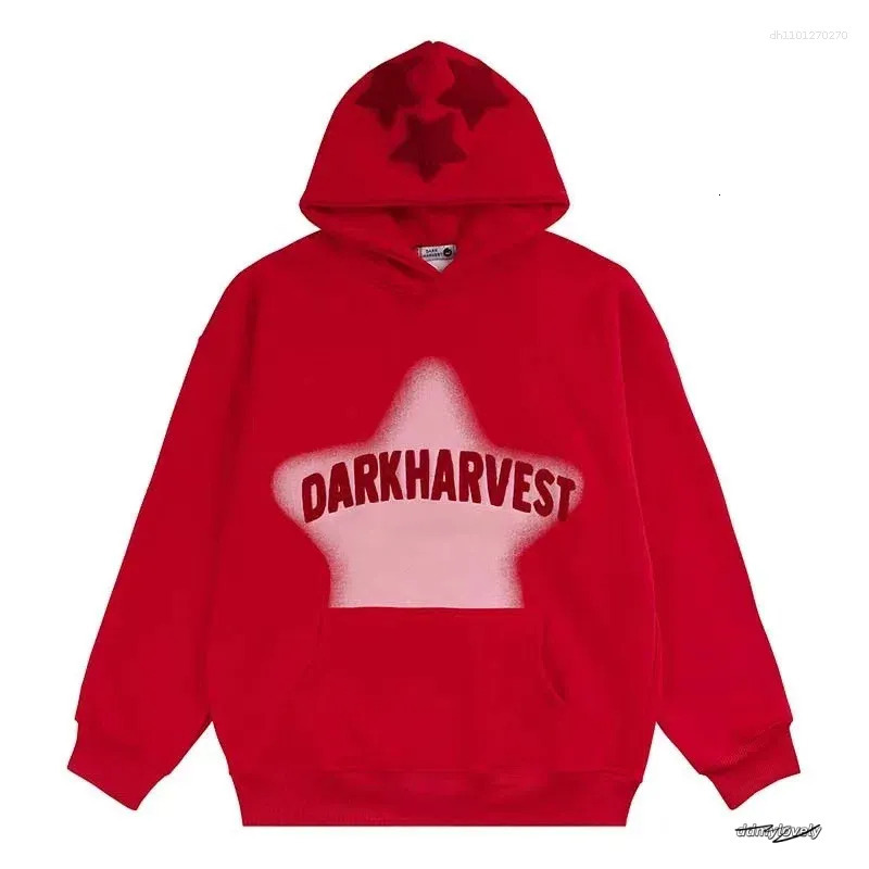 Men's Hoodies Spring Hip-Hop Street Graffiti Hoodie For Men Clothes Women Retro Casual Sports Couple Ddmylovely