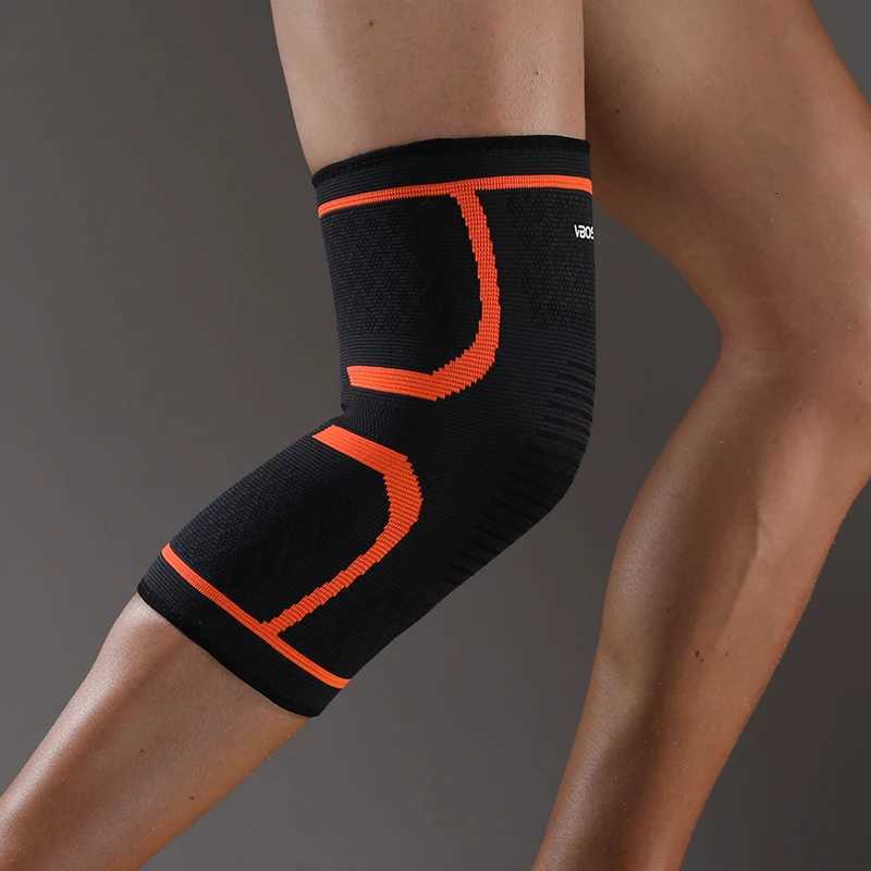 1 Pc Elastic Breathable Compression Knee Support Sleeve for Basketball Running CyclingW251024