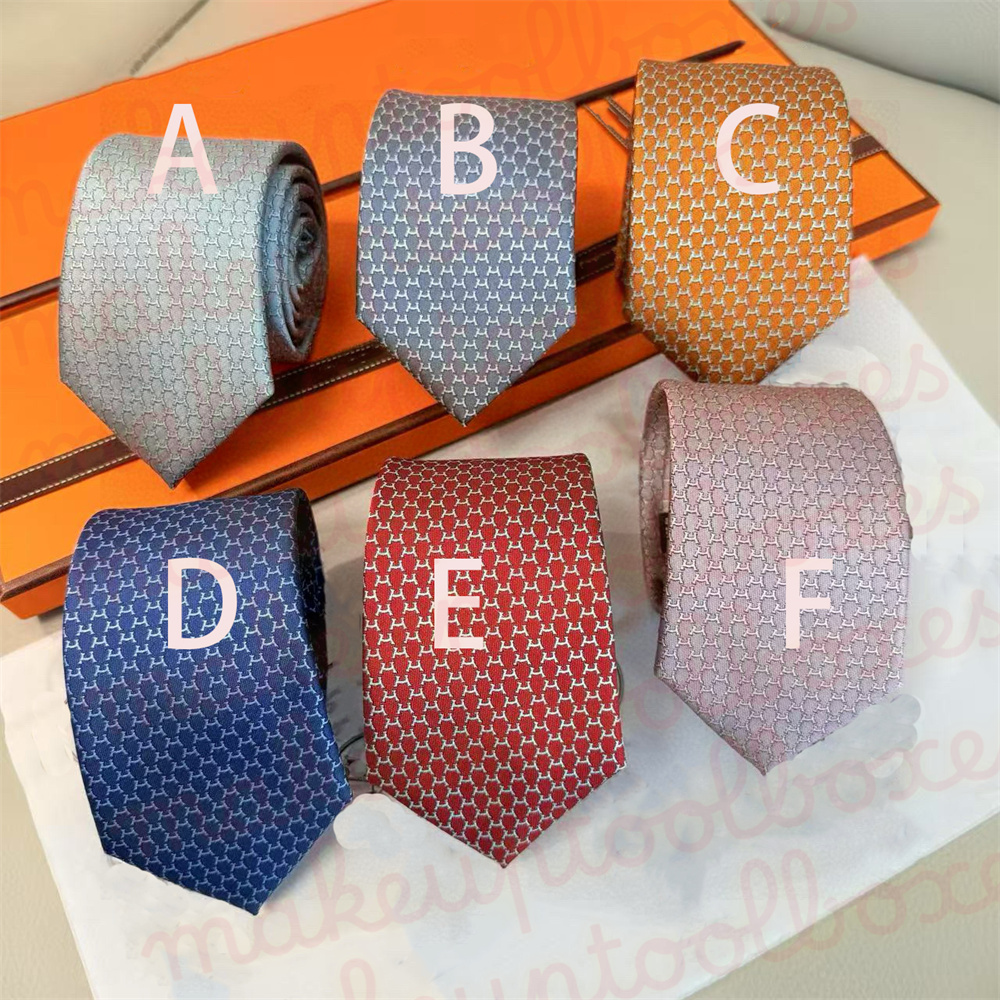 Men's Fashion Luxury Designer Brand H 100% Twill Silk Jacquard Pattern Daily Outfit Party Wedding Business Accessories Neck Ties 7*148CM T26