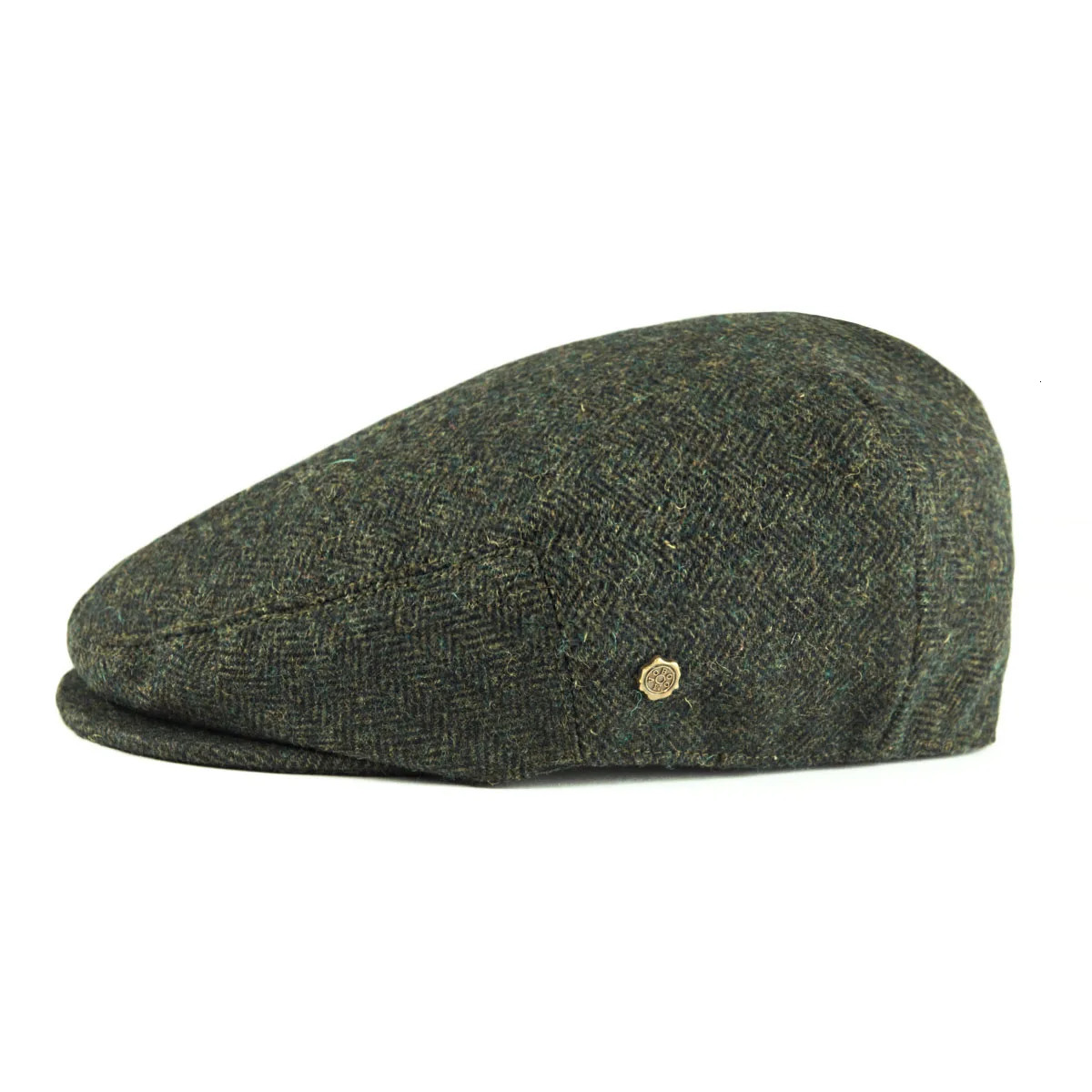 VOBOOM Wool Tweed Herringbone Irish Cap Men Women Beret Cabbie Driver Hat sboy Caps Golf Ivy Flat Hats Green Navy Black 251021