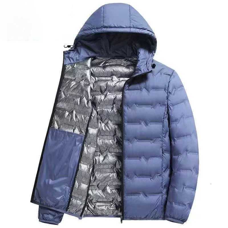 Men Winter White Duck Down Jacket Warm Thick Windproof Waterproof Puffer Jacket Hooded High Quality Ultralight Down Jacket Male Z251024