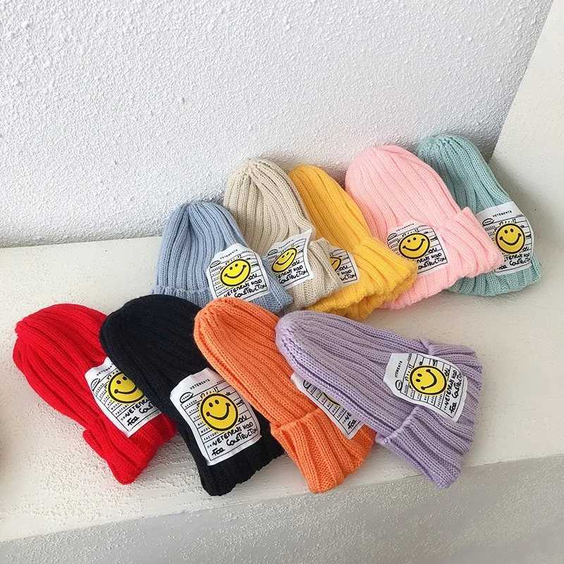 Knitted Kids Beanie Cap Infant Newborn Baby Knit Hat Children Cartoon Hat For Boys And Girls Warm Hat 06 YearsL251024