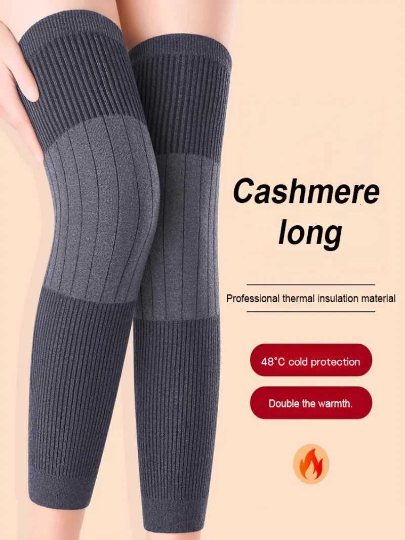 Thickened Cashmere Knee Pads Unisex Winter Joint Protection ColdProof Leg Pad Joint Sports Seamless Knee Brace Thicken LengthenW251024